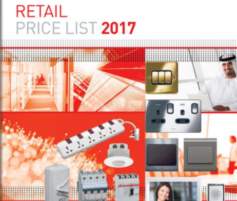 legrand switchgear price list